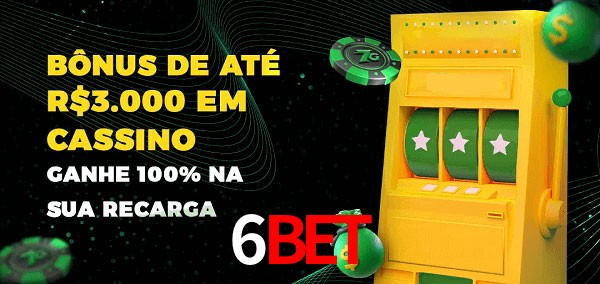 6BET melhor bônus de depósito